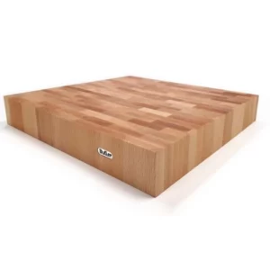 Butler Laag Hakblok met Kopshout Beukenhout 40x40 cm SKU 33000106 EAN 8717853282263