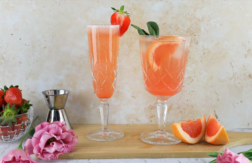 Makkelijke valentijnsdagcocktails