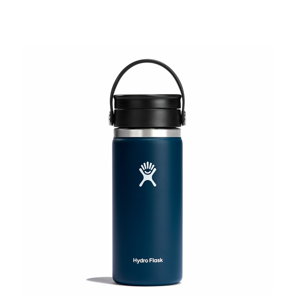 Hydro Flask koffiebeker met Flex Sip deksel indigo blauw 473 ml SKU 516464 EAN 0810070084226