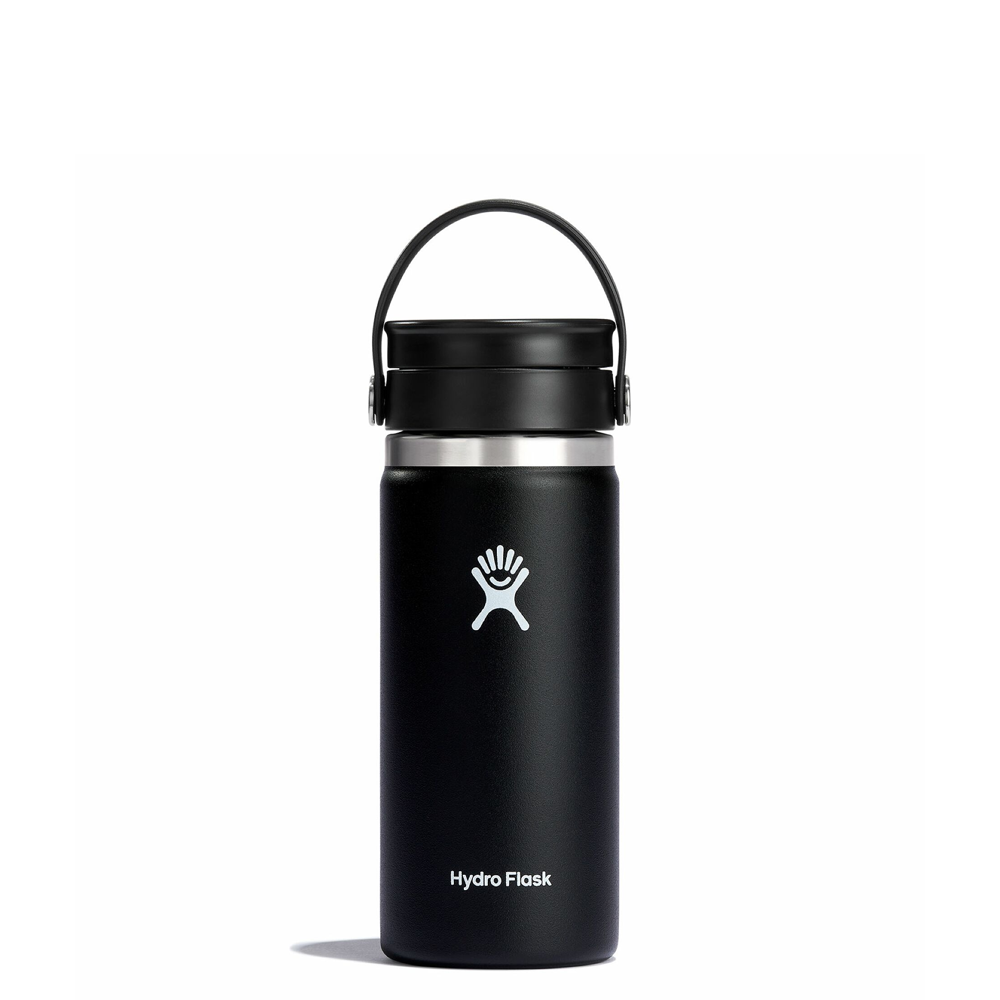 Hydro Flask koffiebeker met Flex Sip deksel zwart 473 ml SKU 516001 EAN 0810911030078