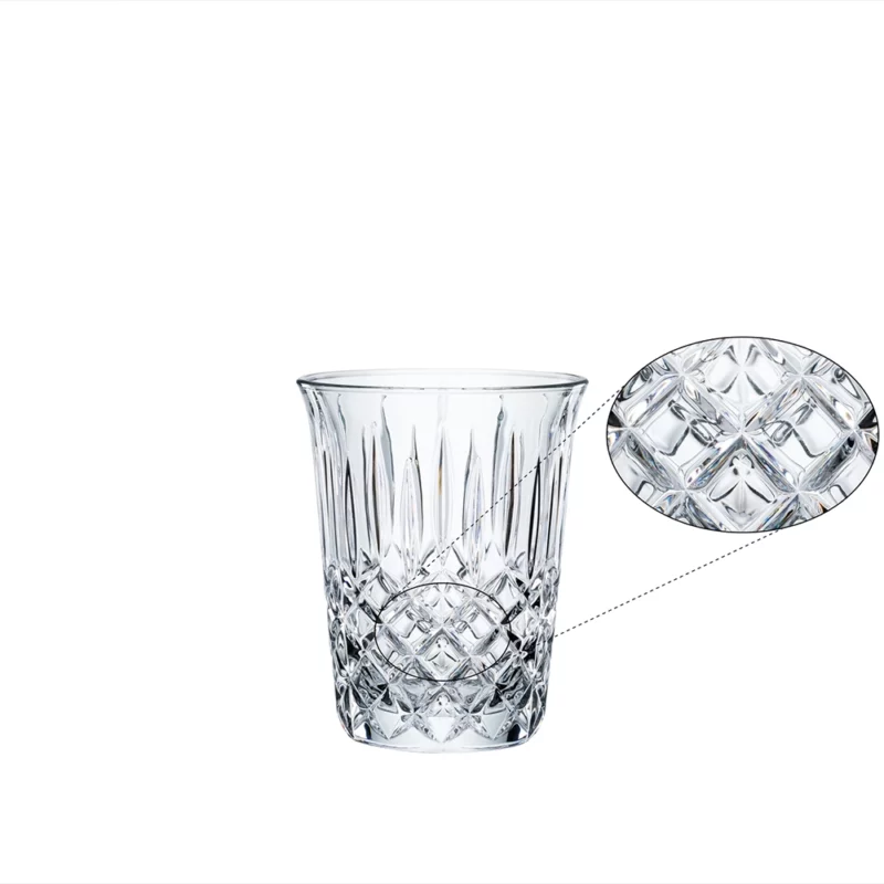 Nachtmann Noblesse Ijsemmer van kristalglas met patroon versierd SKU 102385