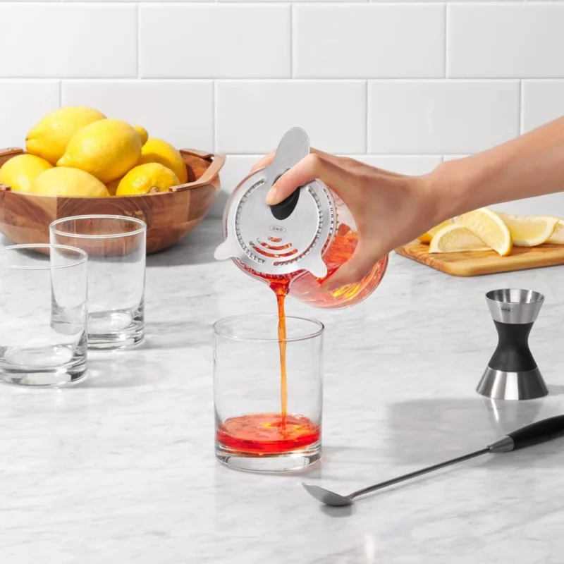 OXO Cocktailzeef SteeL voor shakers en glazen veer SKU 1058016