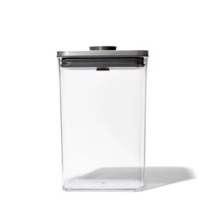 OXO Voorraadbus POP SteeL rechthoekig medium 2,6 liter pot SKU 3118700