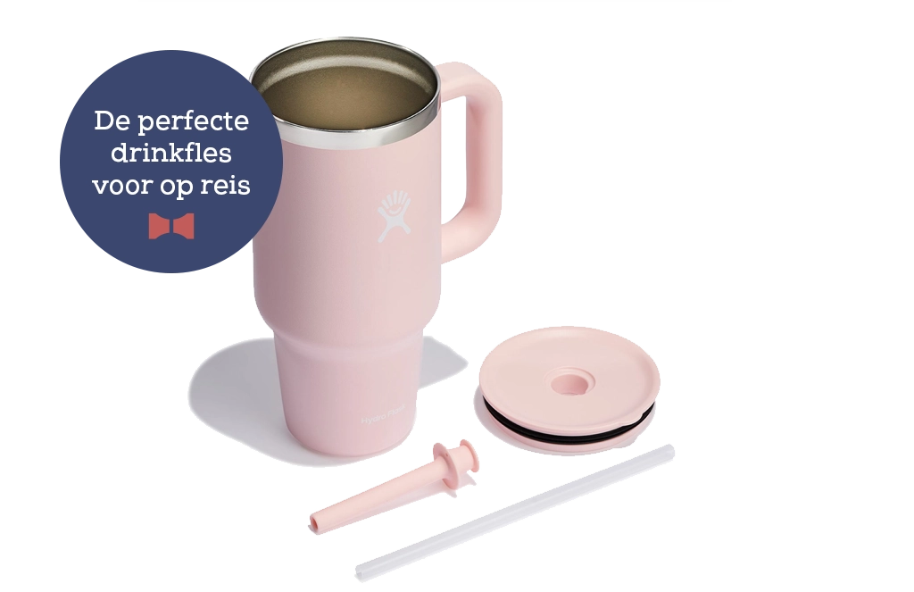 perfecte waterfles voor op reis